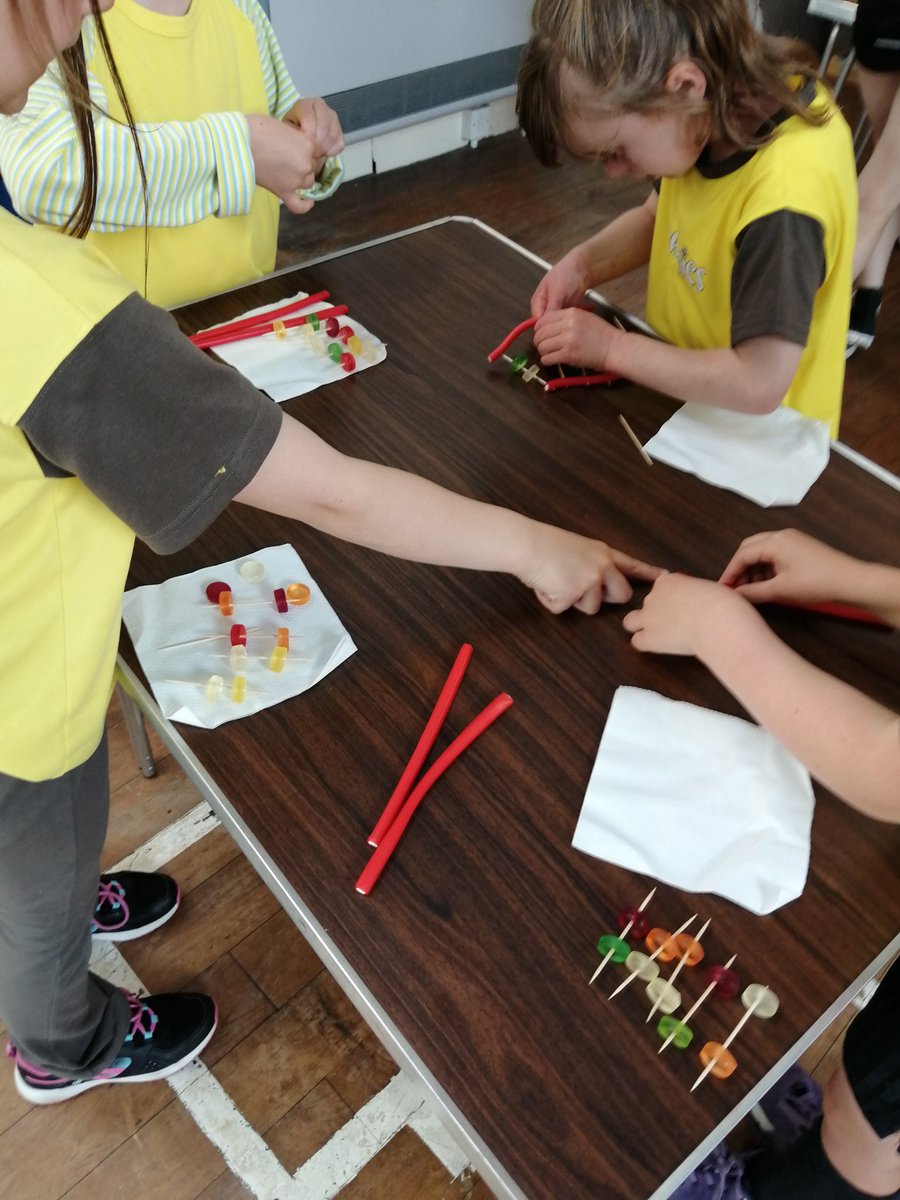 LauyPauy's tweet photo. We had great fun tonight at #brownies doing the @Girlguiding_NWE #clevercogs badge - gummy DNA was the favourite part! @GGSouthportB @Girlguiding @GirlguidingSeft https://t.co/G9oavs3sEn