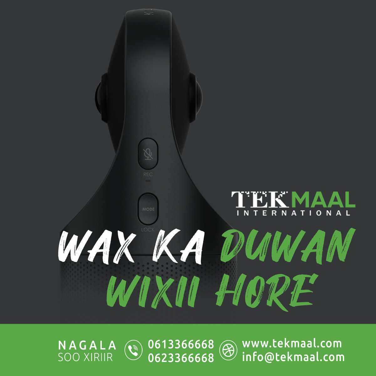 TekMaal's tweet photo. Kandao Meeting Pro is an AI-based 360° video conferencing device, which equipped with 360-degree lens, Omni-directional audio system, Hi-Fi Speaker, and built-in android system. Kandao Meeting Pro is designed to be four-in-one for being the most powerful one.