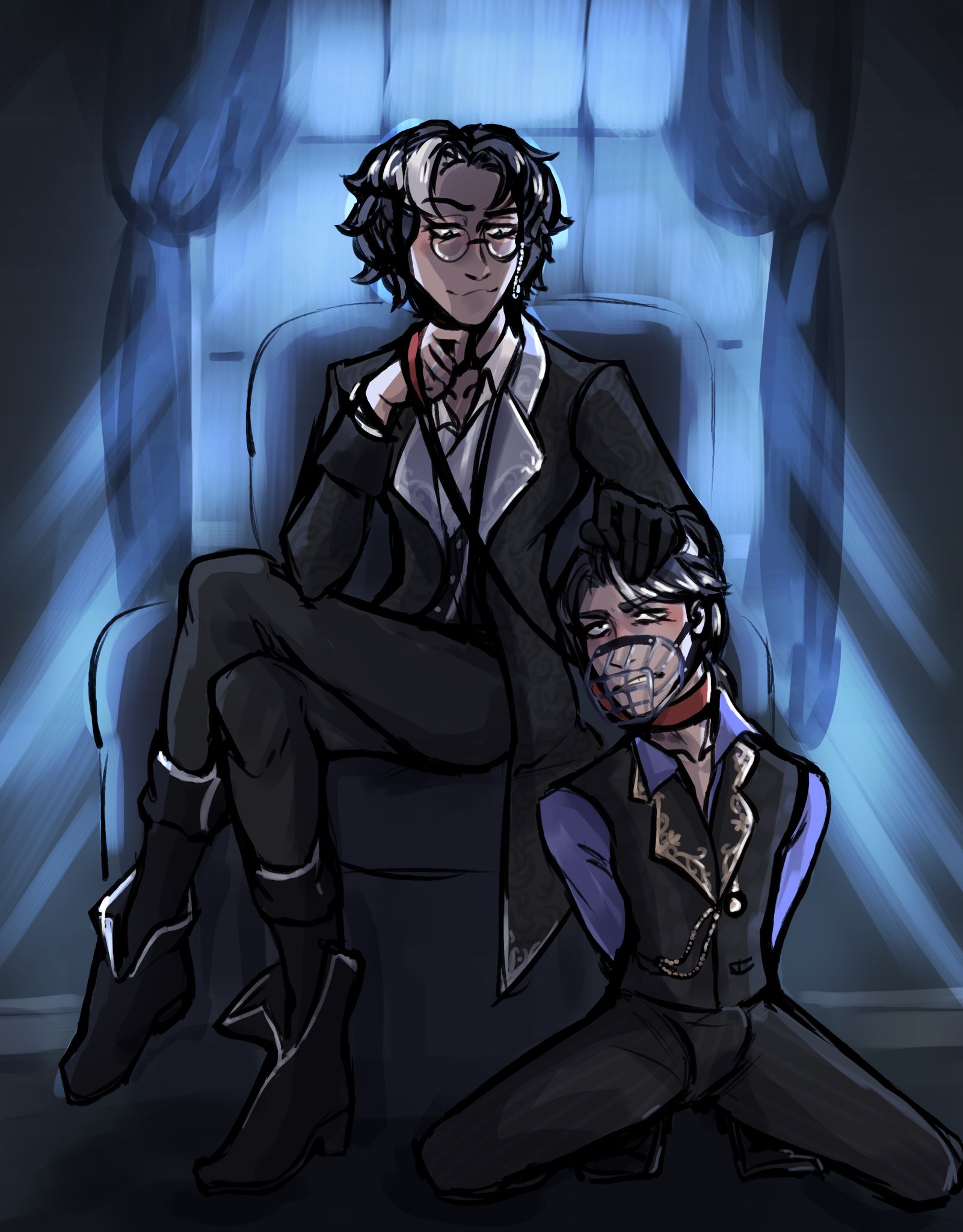 porn artist a X: first time drawing joscarl. i went from disliking them to  shipping them in about a day. this is just a sketchy practice for some  other art of them