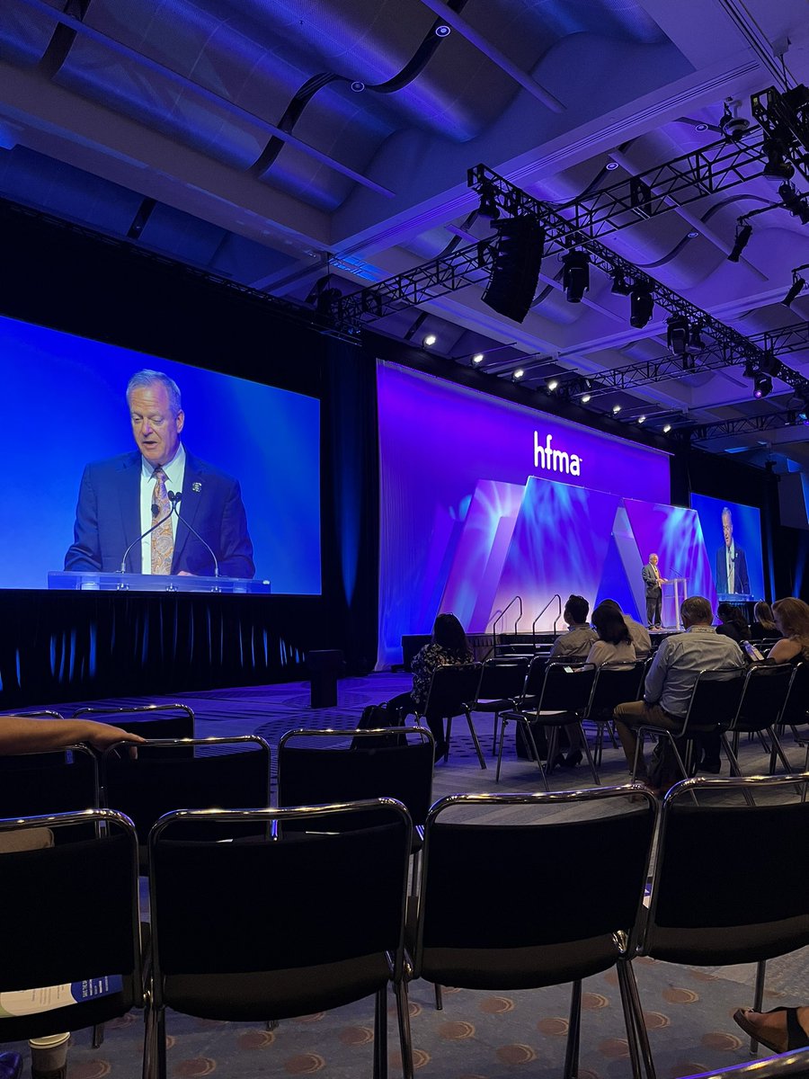 Kicking things off at the <a href="/HFMA/">HFMA</a> 2022 Annual Conference in Denver. #aboveandbeyond #nchfma