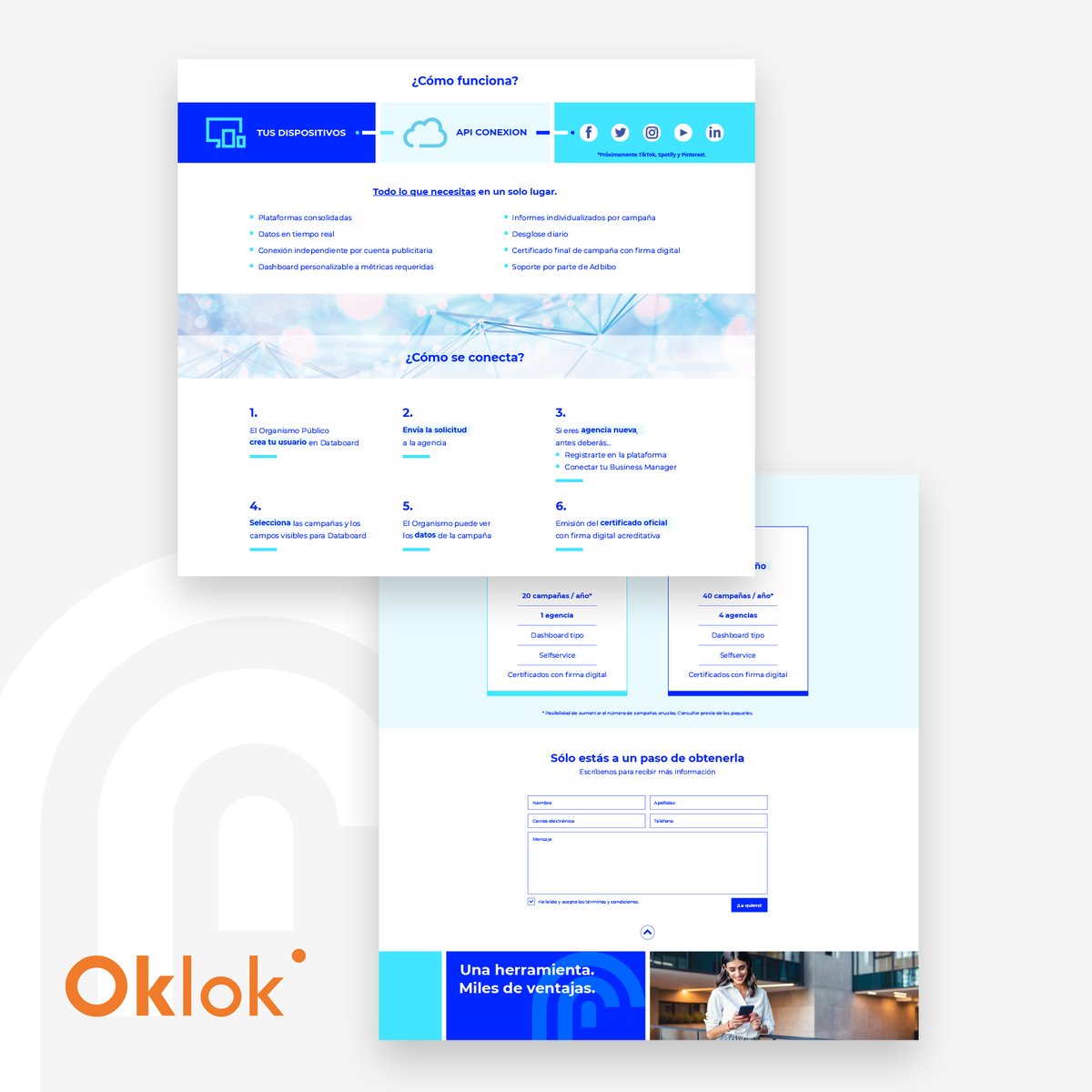 AgenciaOklok's tweet photo. ✅¿Necesitas refrescar tu marca y renovar tu sitio web 🔎?
👉 Somos especialistas 🎨 en identidad corporativa e implantación, y podemos desarrollar en paralelo tu nueva web!
#Identidadcorporativa #Website #Brand #Marca #CorporateImage
#Diseño #Programación #databoard https://t.co/y2lFkib00j