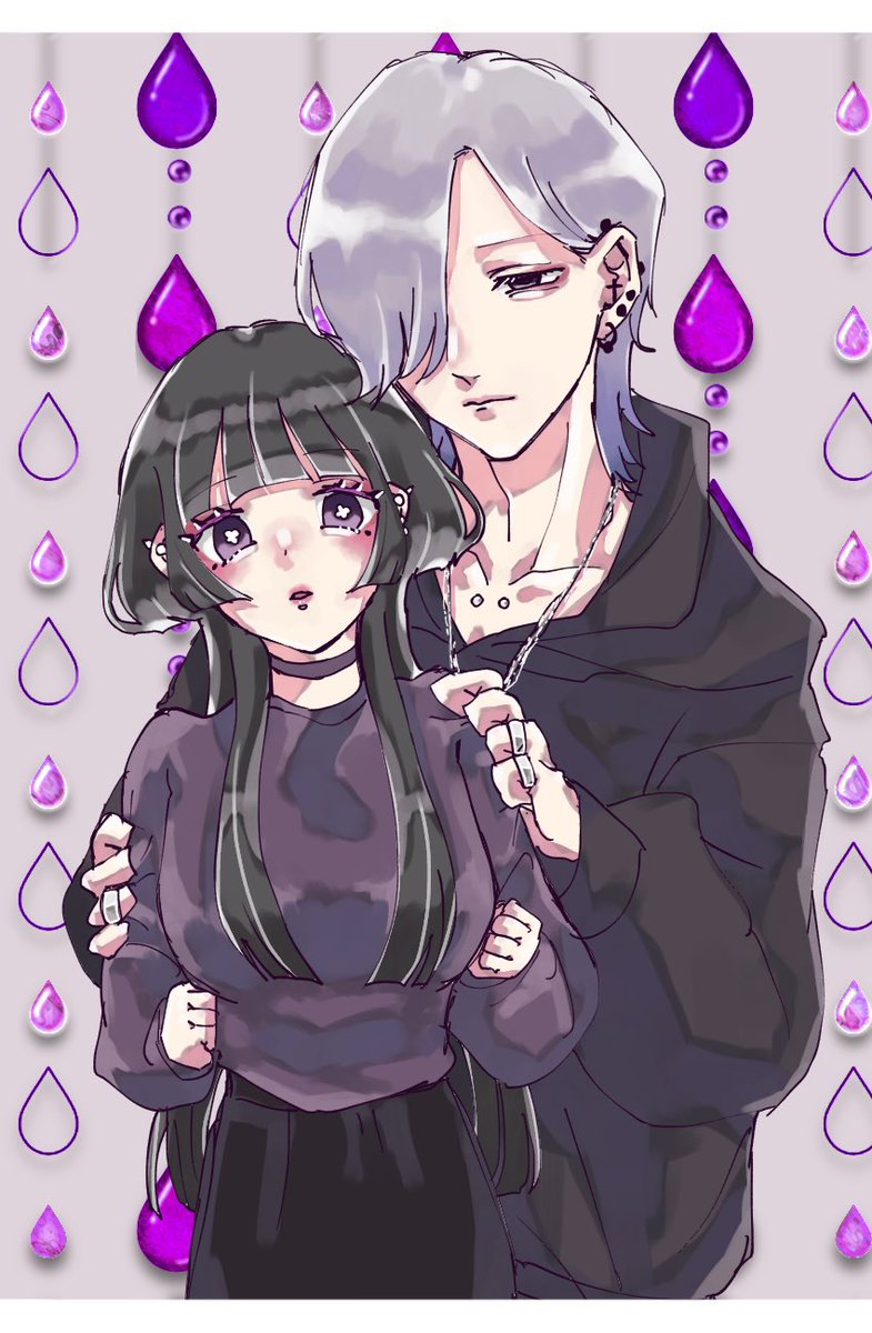 おともだちが描いてくれた琥珀とみどりが天才えっちなので全人類みて 