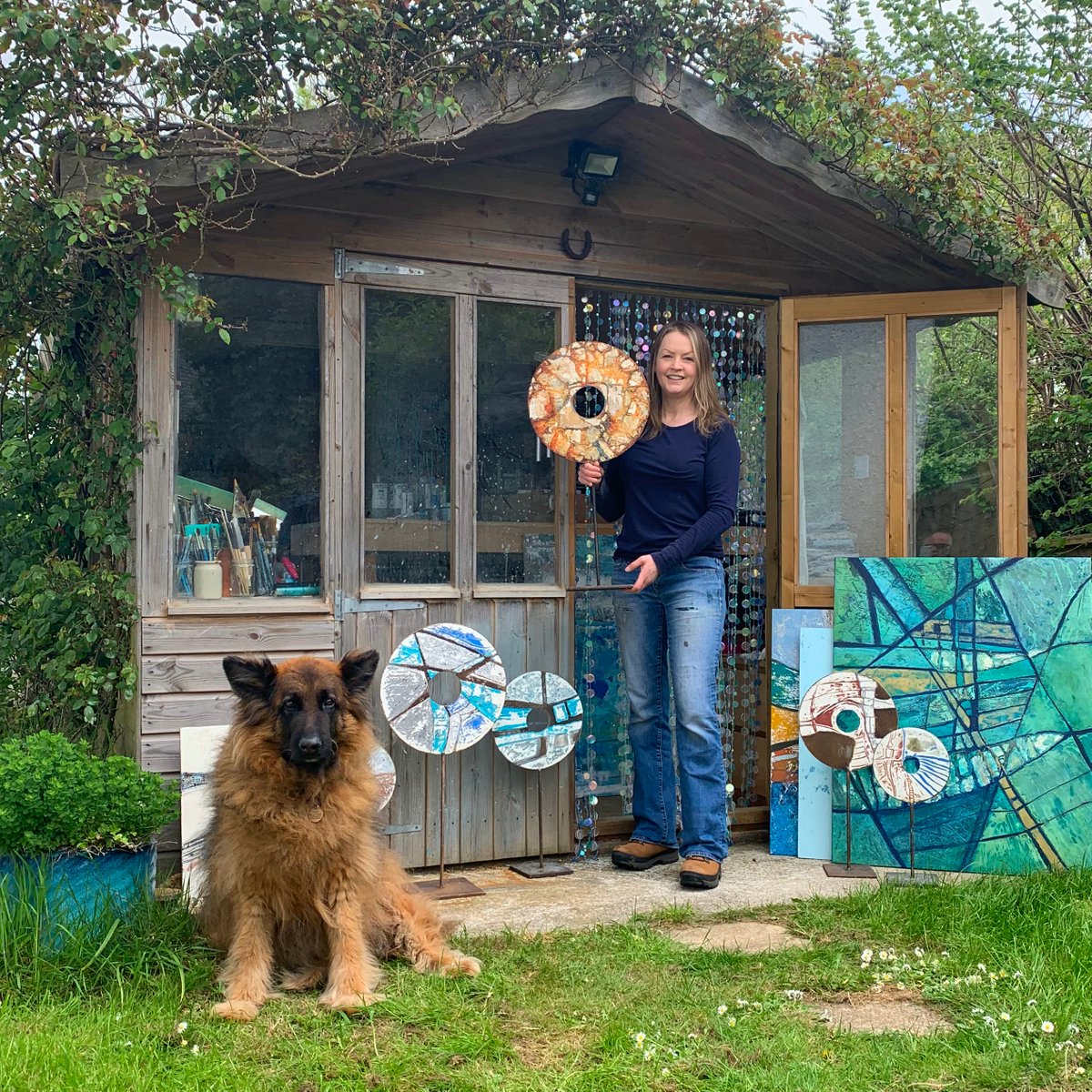 ArtSandercock's tweet photo. Works in progress... now finished and on the walls at The Penwith Gallery in St. Ives. https://t.co/8wvWO8ALvs