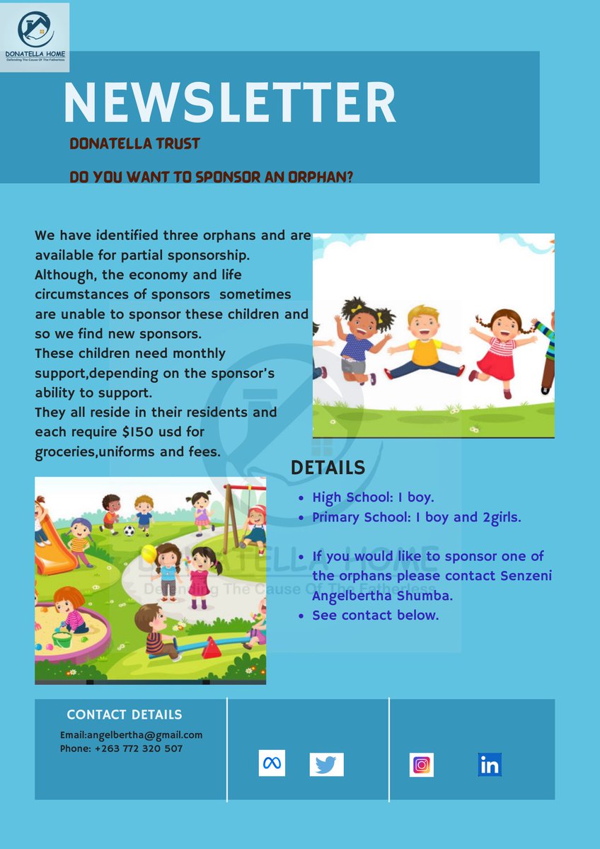 donatellatrust's tweet photo. Lets help the vulnerable children together #DonatellaTrust #Home https://t.co/UE5Zdvwh1A