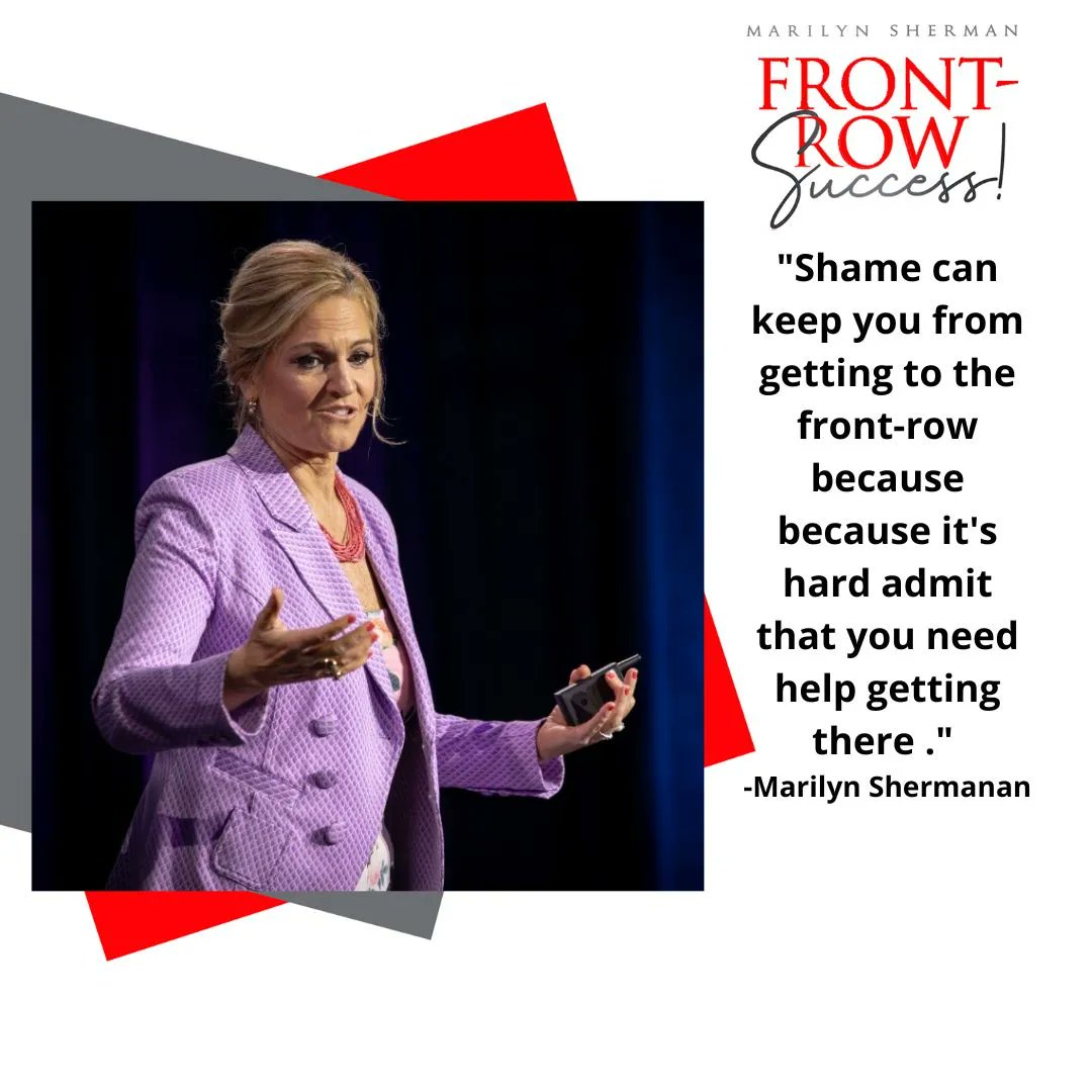 Frontrowgirl's tweet photo. Asking for help when you need it is not a reason to be ashamed. On the contrary, asking for help is a sign of strength that implies acceptance, which takes a lot of courage.
https://t.co/ZIQQo6NznT
#frontrowsuccess #MarilynSherman #speaker https://t.co/gIuW3rAana