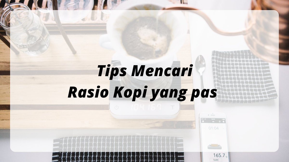 OTTENCOFFEE's tweet photo. Meleset dikit, langsung beda rasa kopinya. ๐ง
Gue pengen share tips cari Rasio Kopi yang pas buat brewing kalian โ
#ThreadKopi https://t.co/TXEm3YDoCK