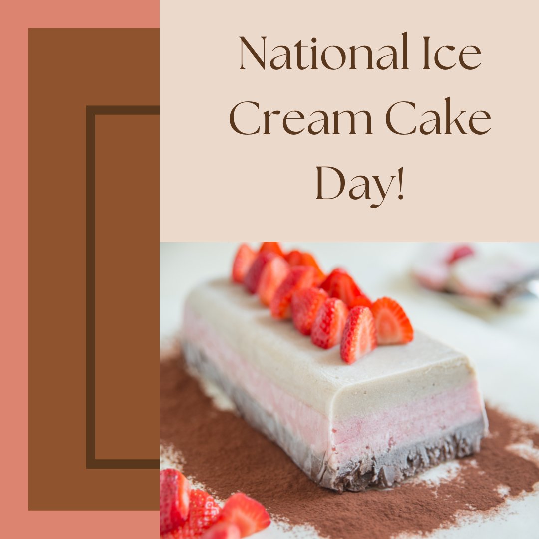 Happy National Ice Cream Cake Day! 🍦🍰 What's your favourite flavour? Comment below... 👇 #Westpoint #Exeter #Icecreamcake