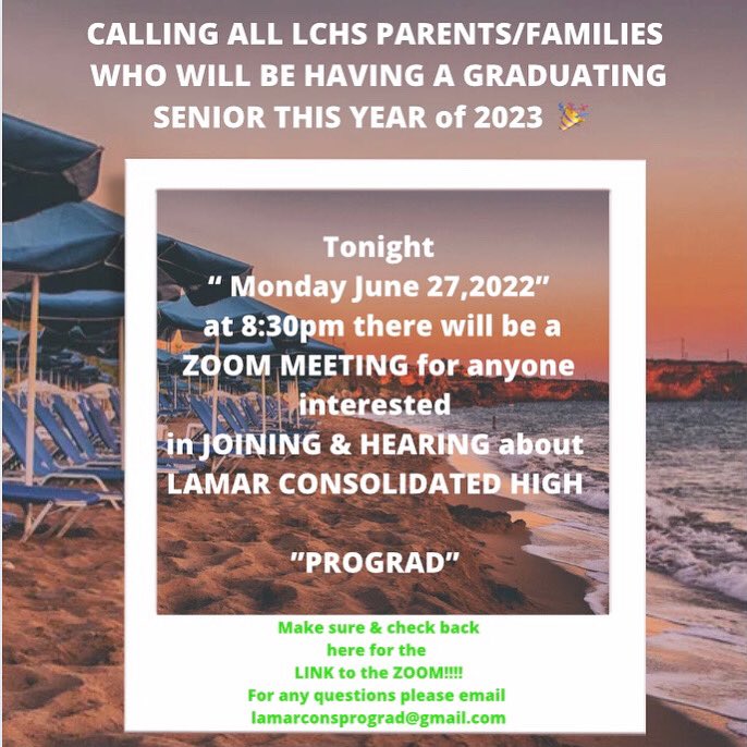 LCHS PROGRAD C/O 2023 (@lamarchsprograd) on Twitter photo 