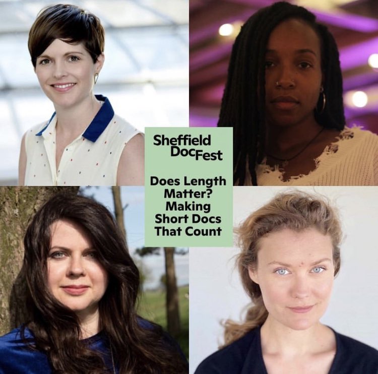 Join us today at 4pm for this panel about short documentaries including our creative director <a href="/Lindsey_Dryden/">Lindsey Dryden 🏳️‍🌈</a> + <a href="/CherishOteka/">Cherish Oteka (they/them)</a> Elena Andreicheva + Poppy Dixon at <a href="/sheffdocfest/">Sheffield DocFest</a>, hosted by Sky Documentaries 
sheffdocfest.com/composition/do…