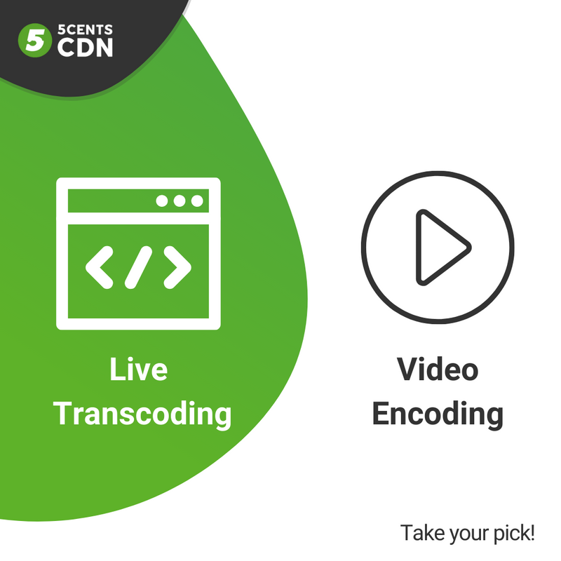 5centsCDN's tweet image. 🎦 Transcoding allows you to deliver a live stream in multiple bitrates to match the viewer’s connection speed.
❔ What do you see as the best choice for you?
#5centsCDN #CDNProvider #EncodingServices #VideoEncoding #TranscodingService #LiveTranscoding
