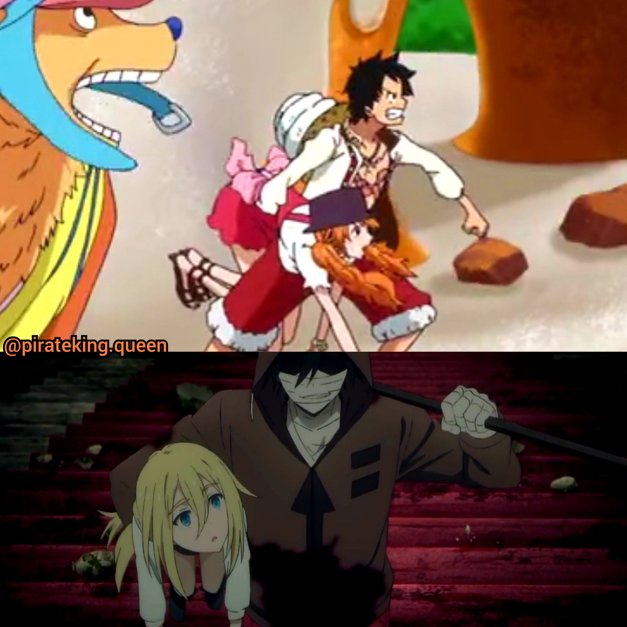 Piratekingqueen Luffy And Nami Isaac And Rachel One Piece Episode 791 Amp Angels Of Death Episode 15 Luffyxnami Namixluffy Lunami Onepiece Luna Nalu Luffy Nami Manga Anime ワンピース ルフィ ナミ ルナミ