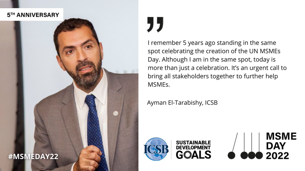 Today, we join together in celebration of #MSMEsDay22. 

We celebrate their resilience &amp; role in rebuilding economies. We must remember this movement is necessary if we want #MSMEs to continue playing their important role.

That’s why, through this celebration, we ask for change.