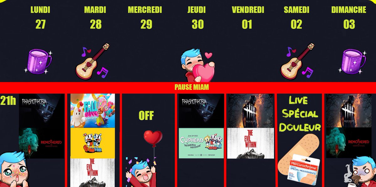 KejinnTV's tweet image. Hey coucou, 
On se retrouve tous les jours à 21h sur la chaîne avec une commu en Or. Donc hésite pas à venir nous voir ❤️
#pushpartner #twitchfr #TwitchStreamer #twitch