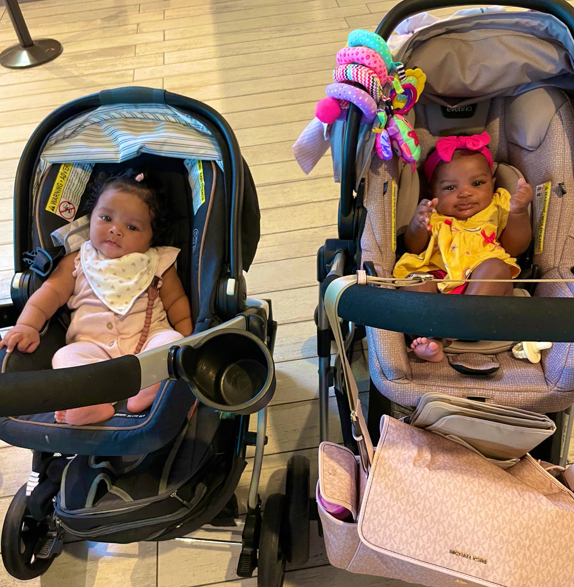 Sumitra_Coote's tweet photo. This finally happened❤️❤️ The two baby Roses meeting up for the first time 🌹🌹#AllisonRose #KadiRose #lifeatATT #ATTFutureEmployees https://t.co/lRtzwb5b6B