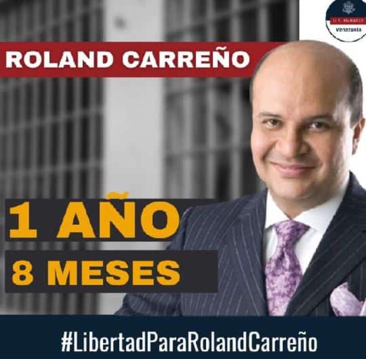 guillerpalacios's tweet photo. #27Jun La denuncia es un derecho constitucional y para que prospere necesitamos un país en donde se respete  la libertad de información y expresión. 
Feliz día para los periodistas que con dignidad ejercen la profesion en defensa de la verdad. LIBERTAD PARA ROLAND CARREÑO!!! https://t.co/Kxc90kUPAv