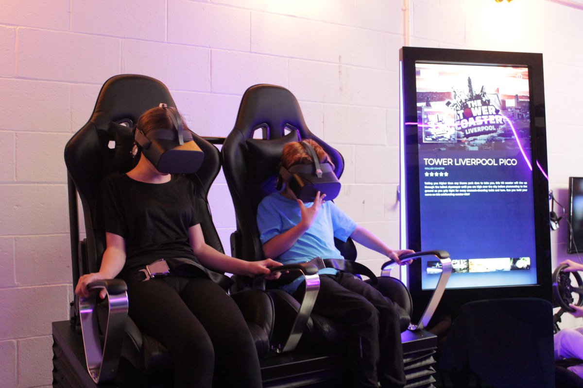 NDEvertonValley's tweet photo. Some of our Year 7 students enjoyed a rewarding trip to @VR_HERE_ this morning! Lots of fun had by all 😁 #openingminds #VR #Technology https://t.co/dPum6JyMTM