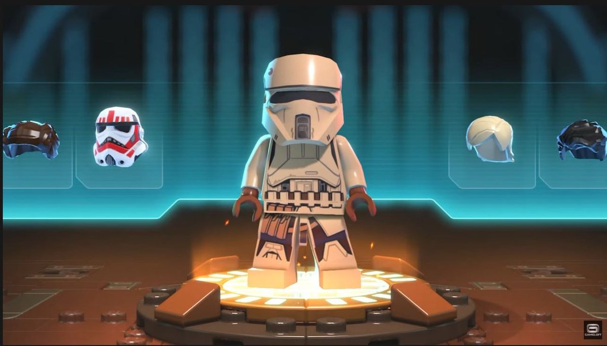 Character customizer LEGO Star Wars: The Skywalker Saga