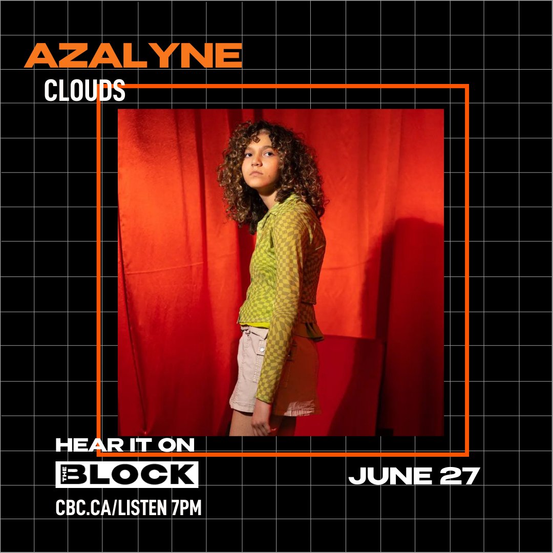 TheBlockCBC's tweet photo. Tonight on The Block: Fresh new tracks from @AzalyneK, @baharoyalty, @rahaelmusic,  @TinaLeon_  and more.

7-9pm with @MsAngelineTW on @CBCMusic 
Listen live or on demand: https://t.co/VfKOEbL5wH https://t.co/y8txuJpTYq