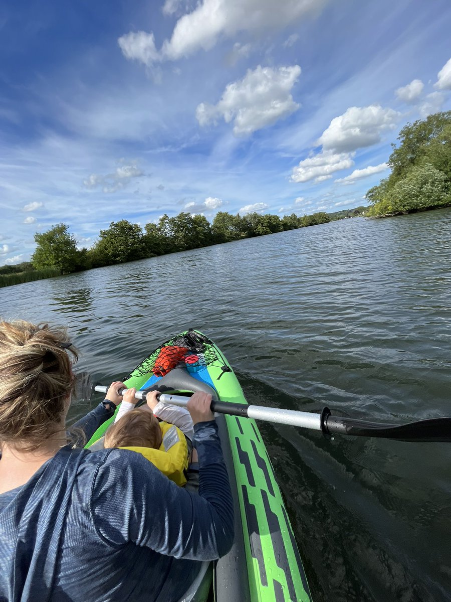 PhoebeRSmith's tweet photo. Best kayak partner ever… 🥰🥰🥰 #wanderwoman #wanderboy #makingmemories https://t.co/aDEPjmUn3B