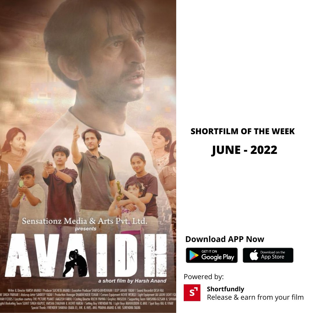 Avaidh - Premium Hindi Drama Shortfilm | Shortfundly 
.
.
Watch now..
shortfundly.com/shortfilm-hind… 
#OTT #newrelease #shortfilms #indianshortfilm #indianshortfilms #indianfilmmaker #indianfilmmakers #film #filmmaking #indiefilm #indiefilmmaker #indiefilms #filmmaker