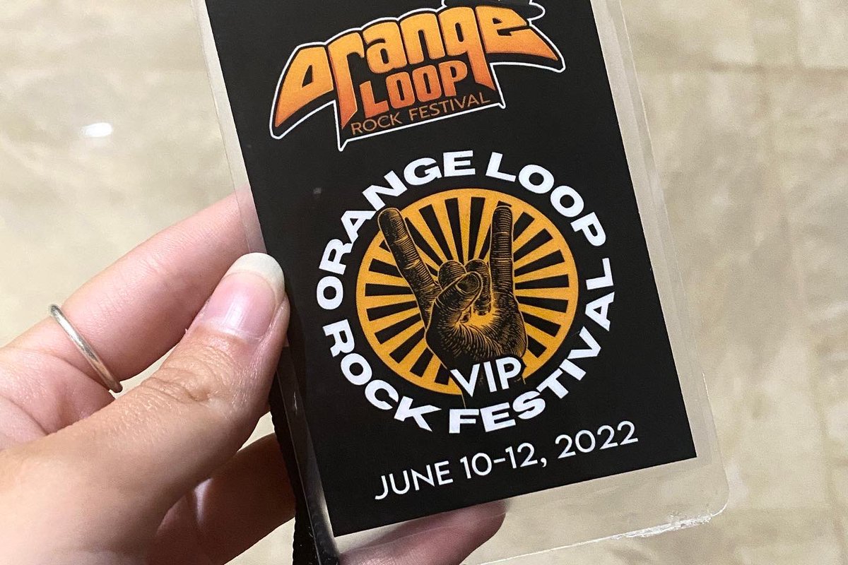 OrangeLoopRock's tweet image. Looking for #OrangeLoopRockFest merch? We put what shirts &amp;amp; VIP laminates we had left up for sale on our Facebook — hit the “SHOP” tab on our FB page! Very few remain!
