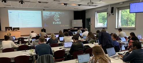 EuroCC_Belgium's tweet photo. Full house today at the hands-on session about Materials AI organized by @VSC_HPC and @ePotentia at Campus De Sterre @ugent @EwaldPauwels @HPCUGent
#AI #hpc #MaterialsAI https://t.co/i0fGvE3e3t