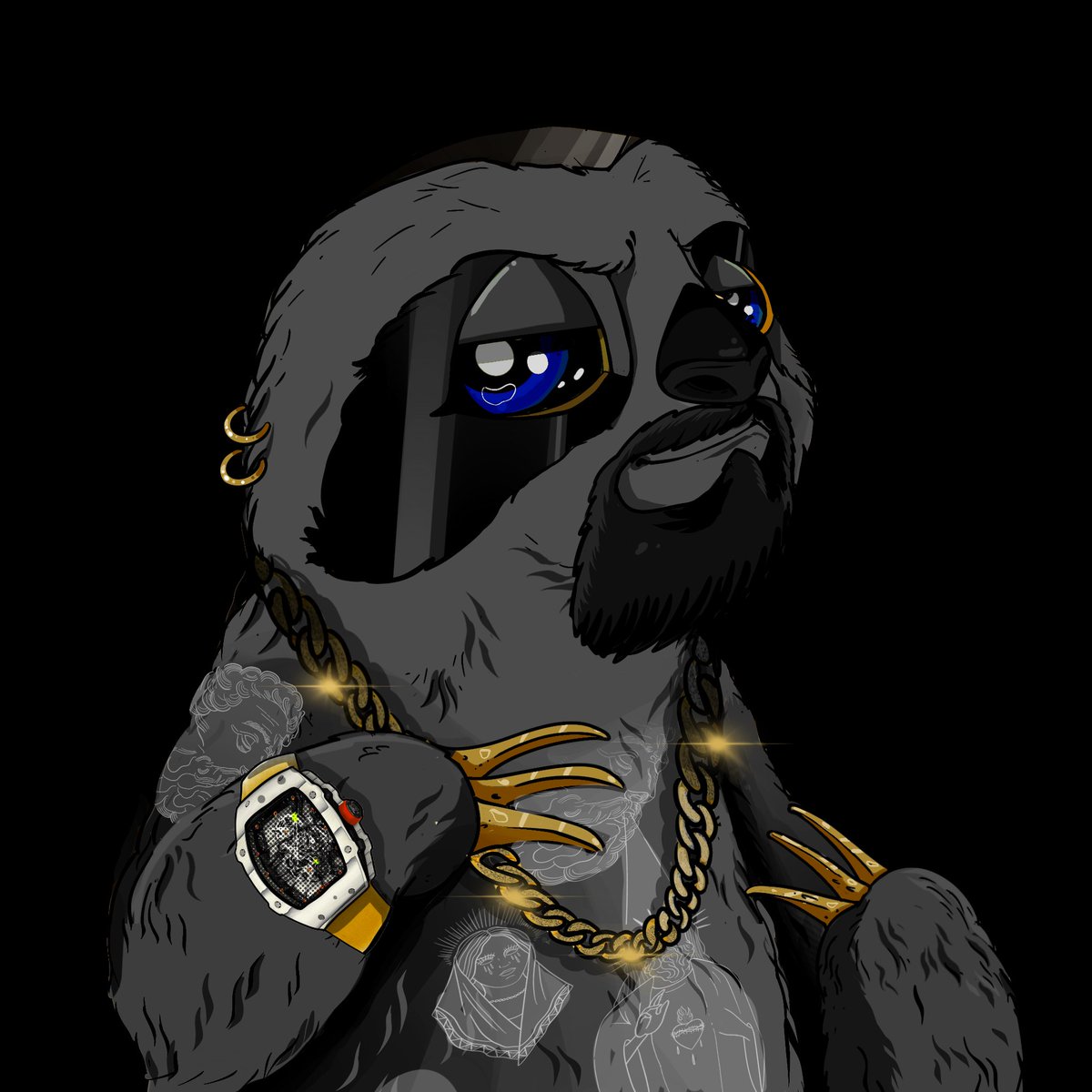 LAZE_ltd's tweet photo. Somewhere in the #Solana blockchain, 111 sloths are LAZING around from node to node.

They were earned by the 111 founding members of LAZE and are not for sale.

For every RT, we'll reply with 1 sloth and their story.

RT + @LAZE_ltd Follow = WL? Hmm... ⏲️

#Giveaway #SolanaNFTs https://t.co/dbiwDj5LST