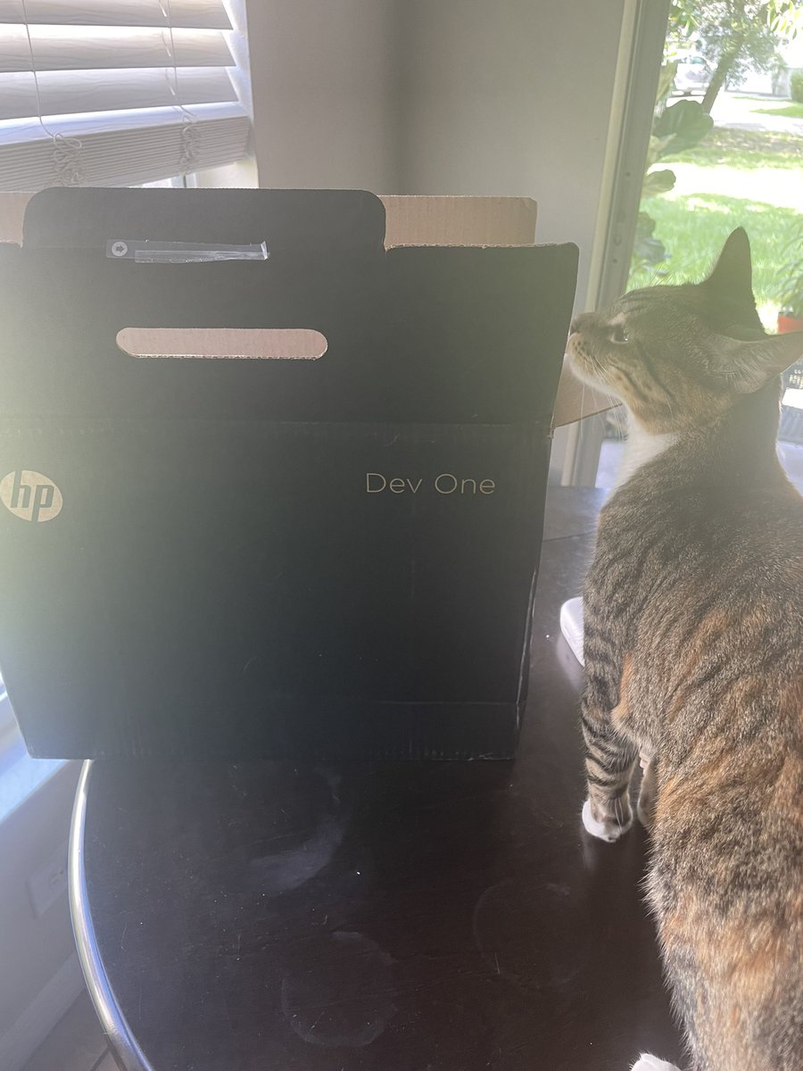 dominucco's tweet photo. Runs #Linux @system76 tested and kitten approved! #HPDevOne. My boy has asked to learn #Minecraft modding. Why wouldn’t I teach him on @pop_os_official @ChrisLAS &amp; @carlrichell. :) https://t.co/s00Uz6JYp7