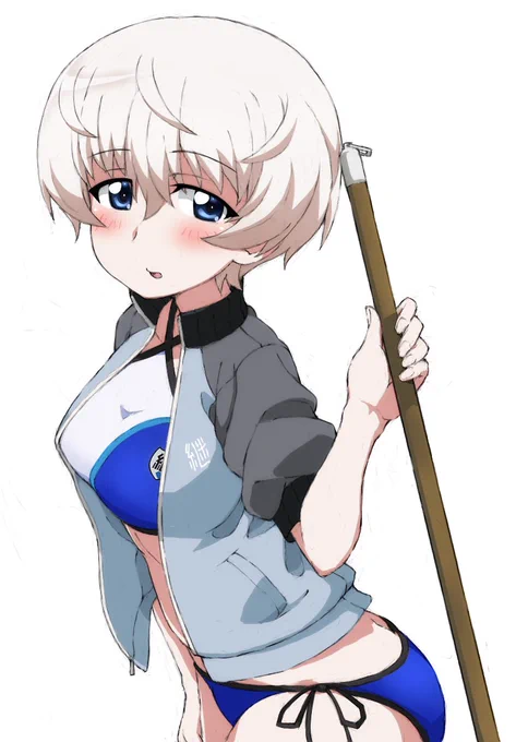 お掃除ヨウコ殿!!
ドレスヨウコ殿の影響で丸っこいヨウコ殿が描きたくなったであります!! 