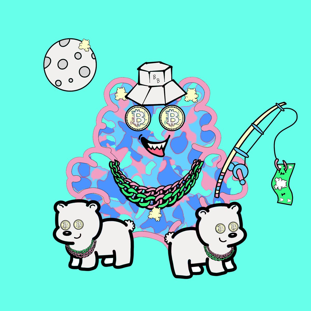 nftparticle's tweet photo. I love @bookbeargang I’m all in. Apeing in the mint on Friday. 🚀🚀 https://t.co/V20j5zuhR9