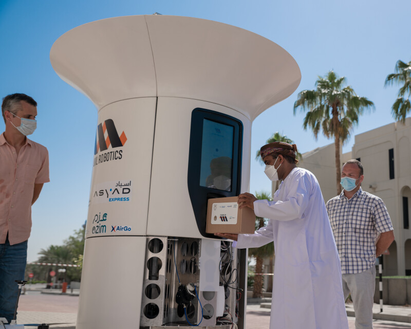 ExpoUAV's tweet photo. How companies in the Middle East are developing viable drone delivery models, with a focus on Oman-based @UvlRobotics . https://t.co/DmLVQ8b0Jz https://t.co/IpjkTLD2oT