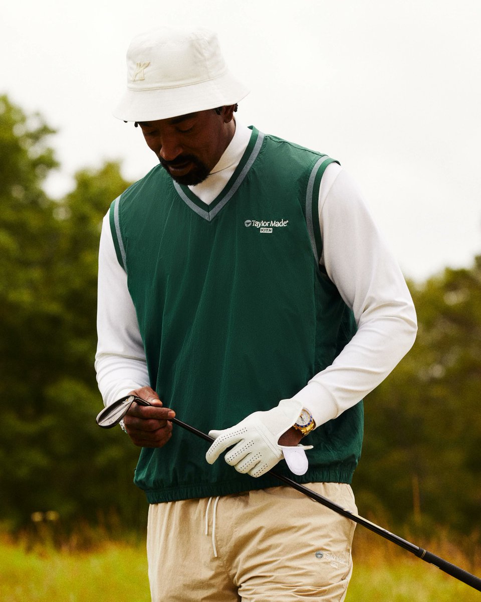 boardroom's tweet photo. J.R. Smith is the face of a new campaign for KITH.

The iconic label is teaming up with TaylorMade for a golf line, fronted by the former 2x NBA Champ and current North Carolina A&amp;T golfer. https://t.co/jB0dQnGYv2
