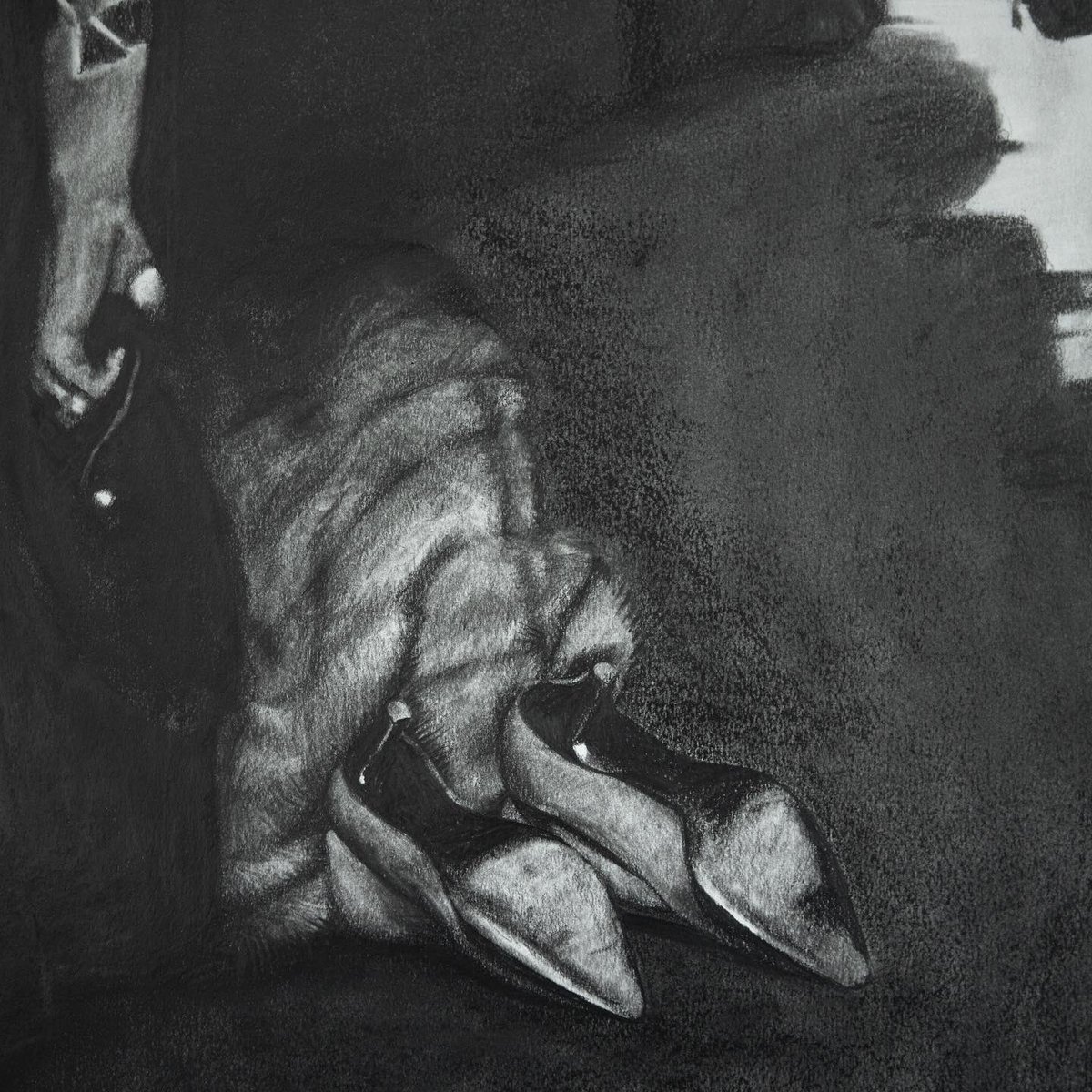 ninamaefowler's tweet photo. This new large-scale drawing ‘I Walk Alone’ goes on exhibition in Berlin this Thursday ::: see you there? artnow Gallery  #pencilonpaper #graphitedrawing #tallulahbankhead #heddahopper #marlenedietrich #douglasfairbanksjr #anitaeckberg https://t.co/yT9g7WR6N4
