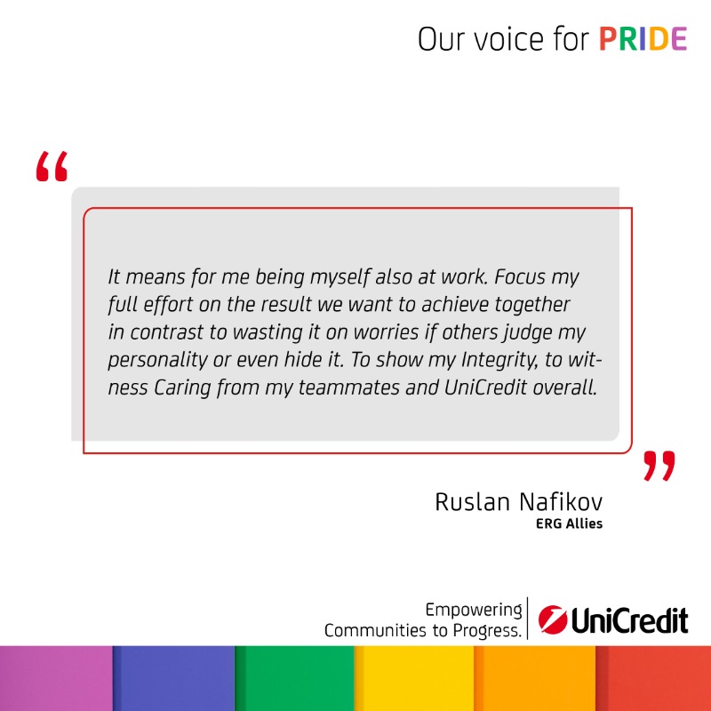 UniCreditEurope's tweet photo. #OurCommunities: tonight the spire of #UniCreditTower in Milan will light up in rainbow colours to support Global Pride with all our colleagues, clients and communities.
We're now ready to share the 4th episode of #OurVoiceForPRIDE
โค๐งก๐๐๐๐
๐ #UniCredit #OurCulture