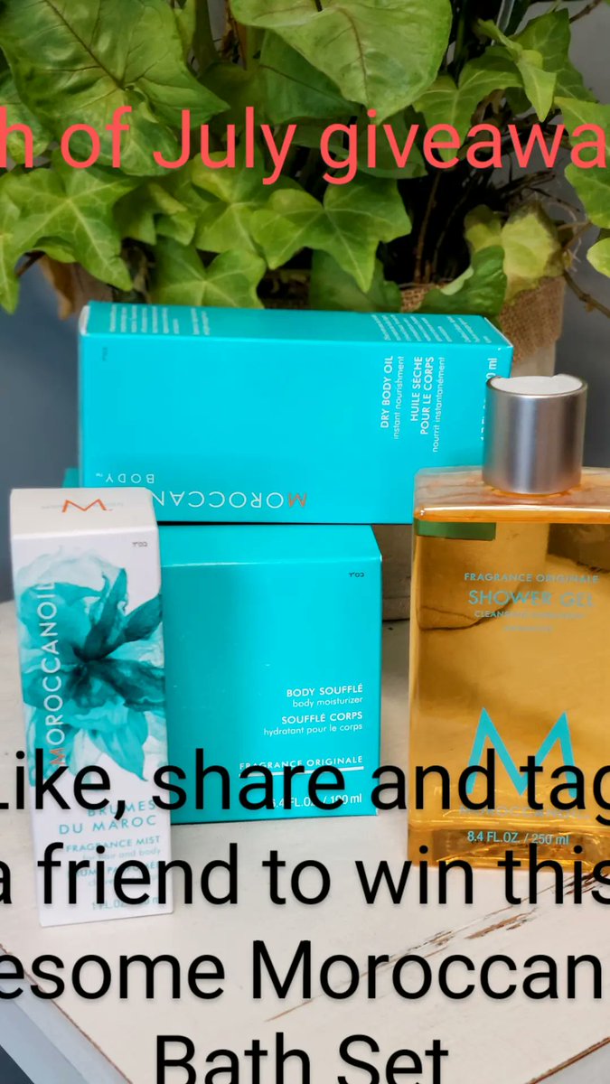 lesliemj1971's tweet photo. 4th of July giveaway! Like,share, and tag a friend to enter.
Keep your summer glow bright and healthy!
#avalonsuites
@Moroccanoil
#LStudio https://t.co/KyiBgMDqNk
