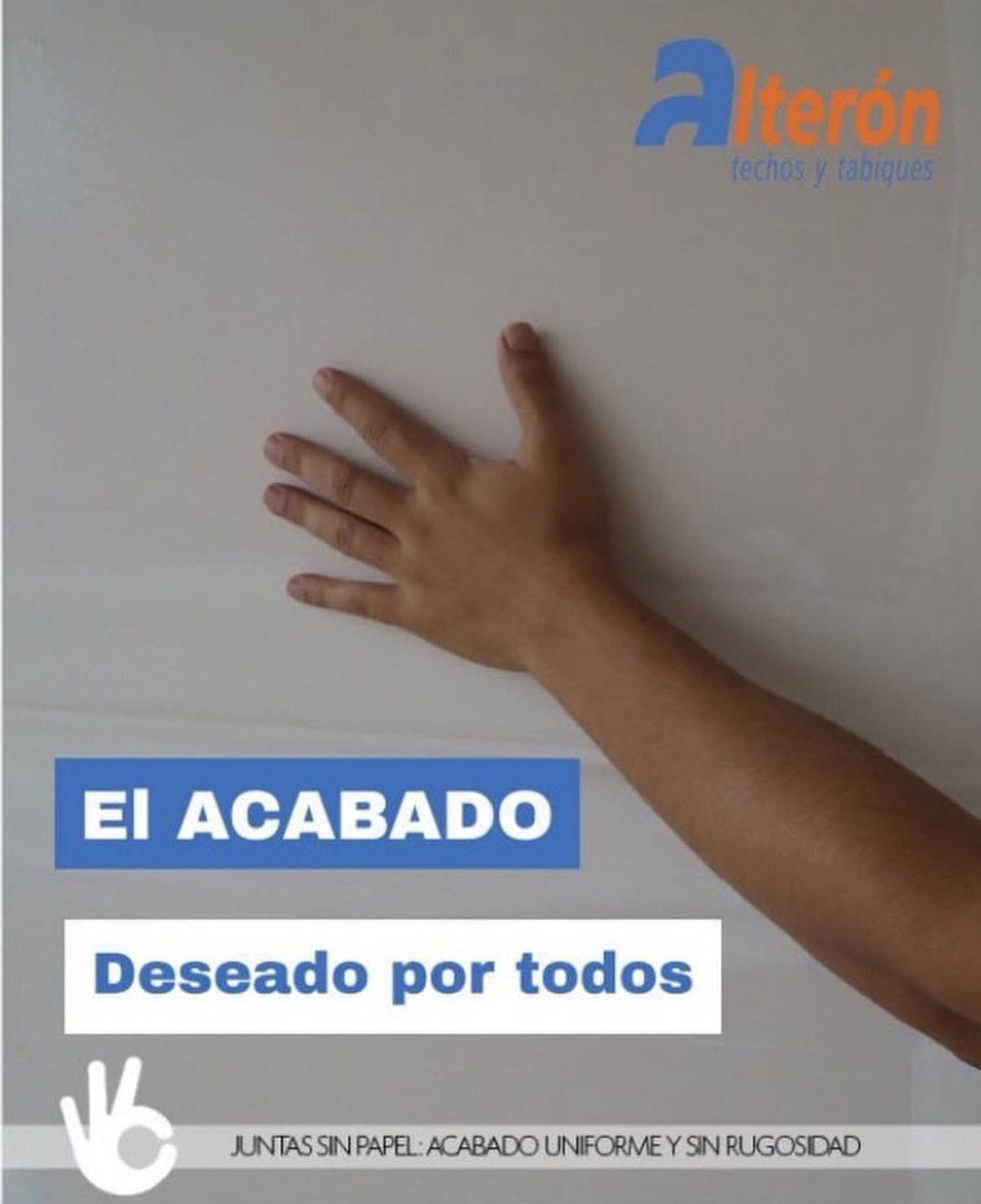 Lograr una pared perfecta y con un #acabado tan fino y espectacular nunca fue tan fácil con nuestras #placas de #yeso natural, #sistemaatt 💪🏻
 
‼️Las quieres‼️solo tienes que contactarnos⬇️
 
☎️(+34) 962.44.08.84
📲WhatsApp: (+34) 687.54.55.58
📥elalteron@elalteron.com