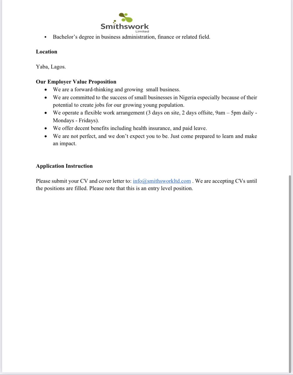 CaptJamyl's tweet photo. Job job job, if you don’t qualify, tag who qualifies. 
Someone might need this. Remember no SHORT-HAND write ur sentences in full. “I cnt b dfendin u alwys 🤣🤣🤣 as ur refree…”

Junior Research Analyst &amp; Junior Business Analyst send application to info@smithsworkltd.com https://t.co/480el9LNMF