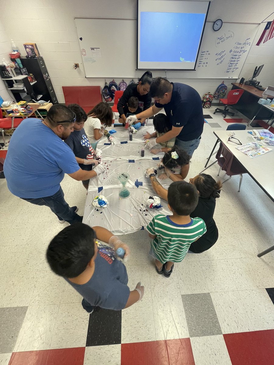 MichaelGarza3's tweet photo. @HCISDCurriculum @HarlingenCISD @MATrevino_13 ESY students creating their own tie-dye shirts!!! https://t.co/YuCFeMs6BE