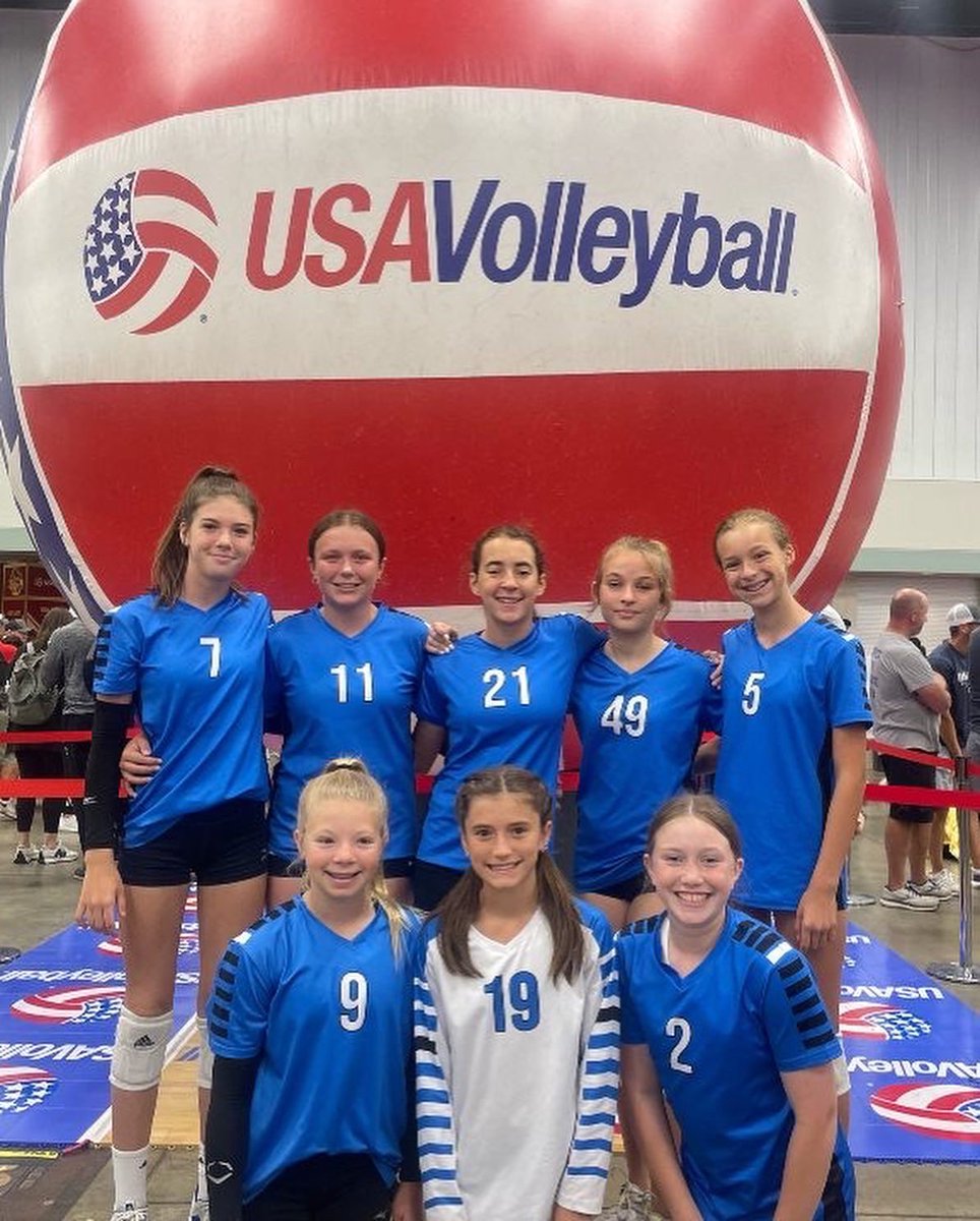 13 Blue &amp; 12 Blue finished their season yesterday in Indianapolis at USAV Nationals! Both teams worked so hard throughout the season &amp; we’re so excited to see all of the improvements they’ve made along the way!! Thank you for choosing to be part of our #CISfamily!
