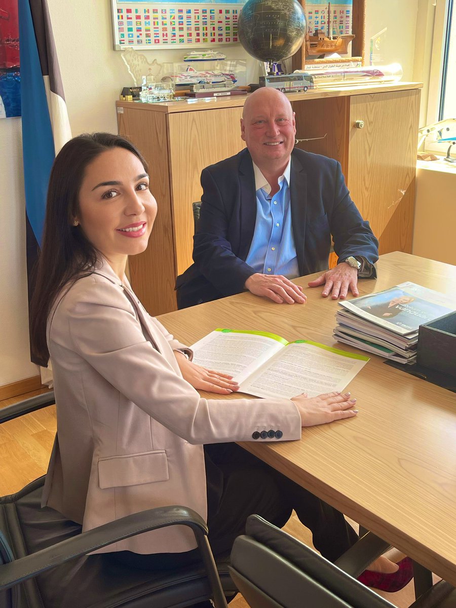 ClaudiaTapardel's tweet photo. What a great meeting with the @EU_Commission General Director for Mobility and Transport Henrik #Hololei @Transport_EU - about the challenges of european #mobility, new solutions for a more #digital, competitive &amp; resilient travel industry &amp; @ArivaCoin projects. 
@gtourismforum https://t.co/kyQaXArxWR