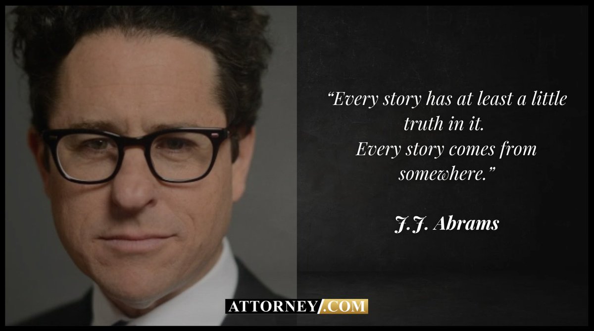 ComAttorney's tweet photo. Today's #MotivationalMonday is a quote from renowned filmmaker #JJAbrams on his birthday! We hope you have a great, productive week 👨‍⚖️📰🖊️

#attorney #lawtwitter #quotes #movie #birthday #legal #legalmarketing #trending #starwars #scifi https://t.co/8jUIRwfjch
