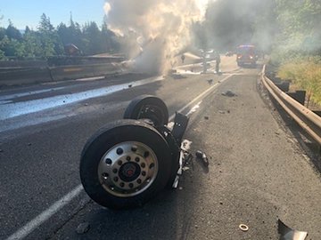 Directions To Interstate 84 I-84 Reopens After Major Crash Shuts Down Lanes For Hours In Both Directions  Between Troutdale And Hood River - Oregonlive.com