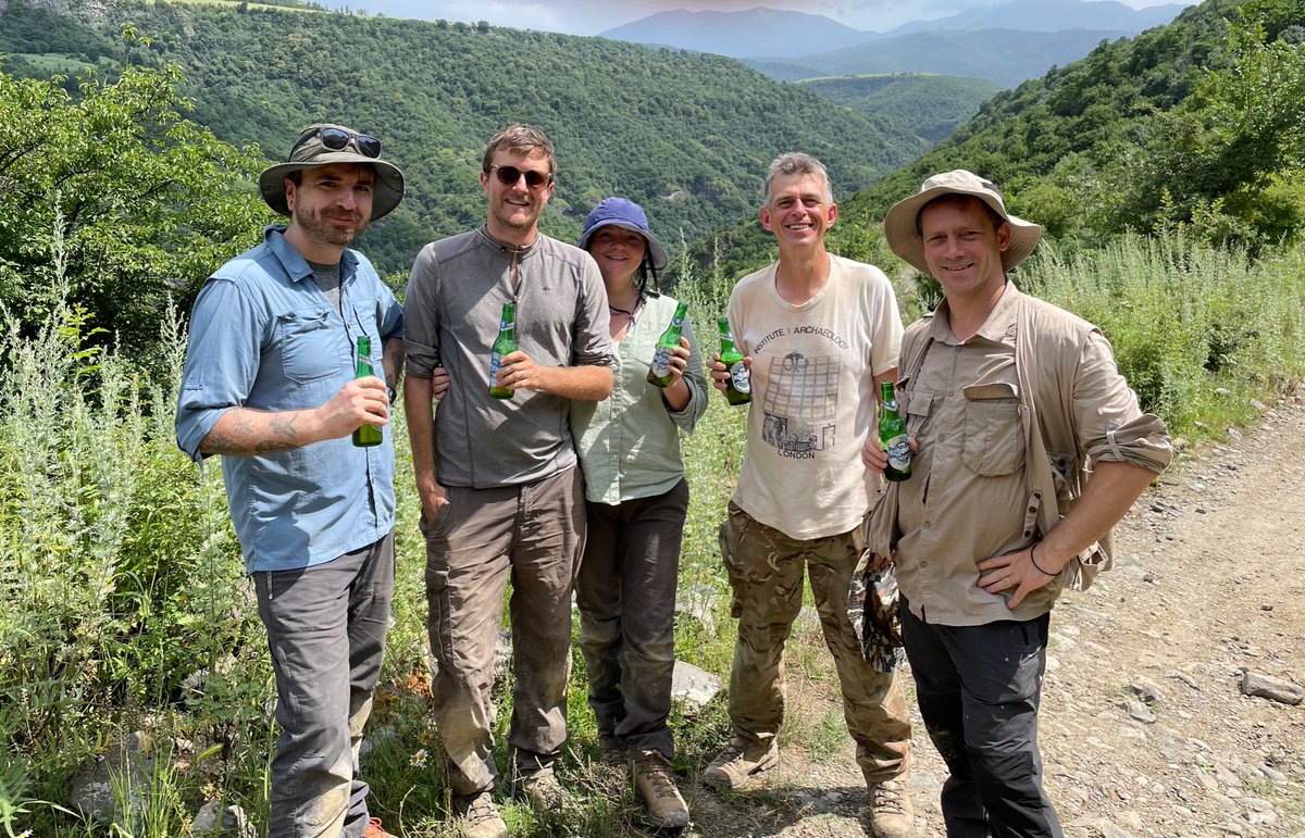 Jenni Sherriff (@drjsherriff) on Twitter photo A sunny day spent recording & sampling early Pleistocene lake sediments in northern #Armenia. Site beer was needed to cool off!
Thanks to <a href="/RGS_IBG/">Royal Geographical Society (with IBG)</a> for the fieldwork support. A sunny day spent recording & sampling early Pleistocene lake sediments in northern #Armenia. Site beer was needed to cool off!
Thanks to <a href="/RGS_IBG/">Royal Geographical Society (with IBG)</a> for the fieldwork support.