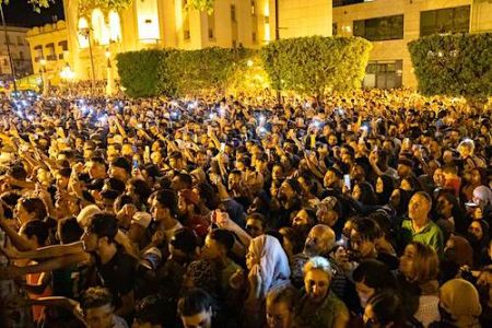 « Yalla Jaw », le concert inédit organisé par Orange Tunisie, fait vibrer de joie l’avenue Habib Bourguiba | agenceecofin.com/telecom/2706-9…