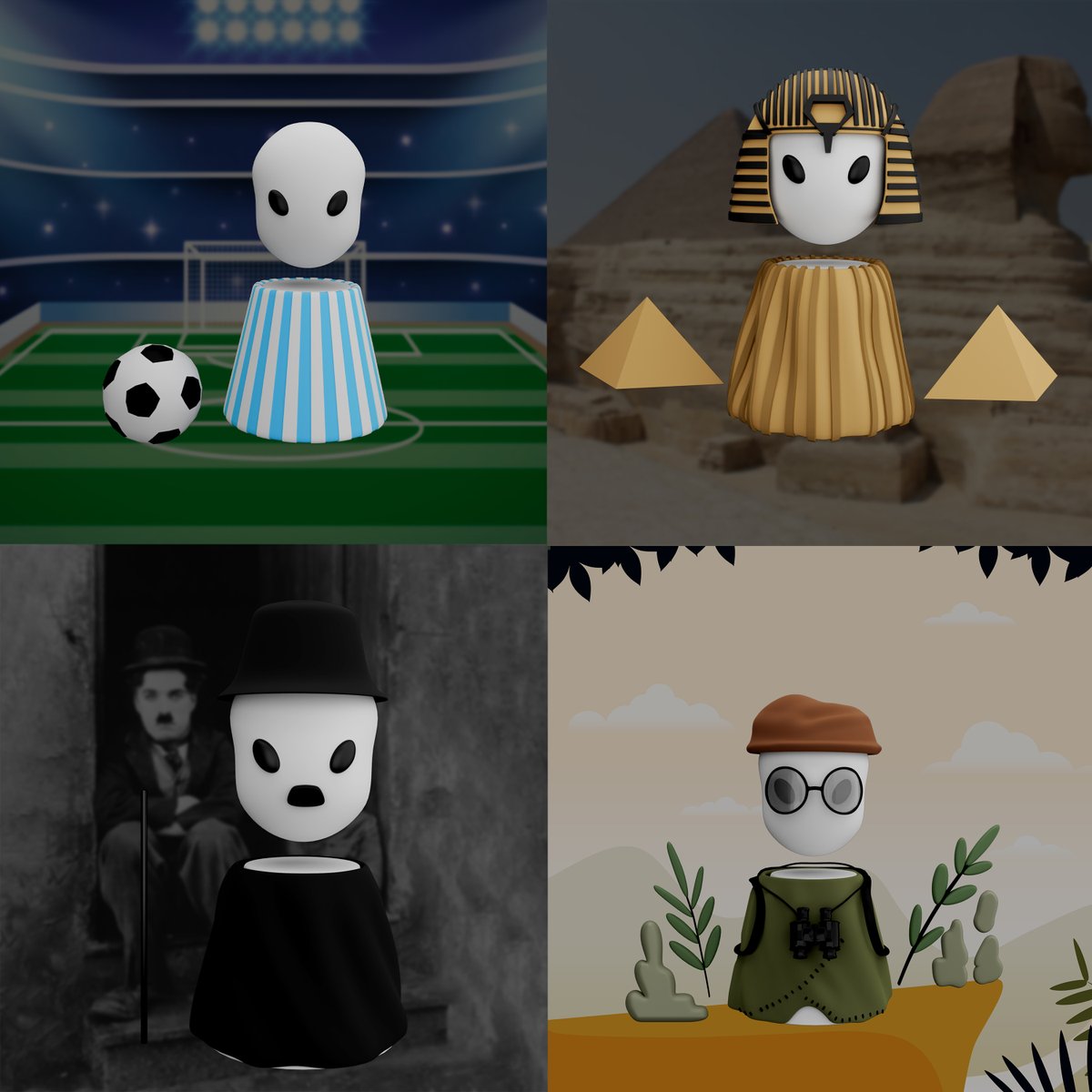AfterverseSpace's tweet photo. Hello Souls!
💎 This week at spotlight, our shining stars are here! 💎 

JOIN OUR AFTERVERSE SPACE GANG!
👽 Unleash unbound freedom of life after death in a metaverse👽

Buy our NFTs at OpenSea: https://t.co/DXSA8ui6mf https://t.co/Jc0cN39zXI