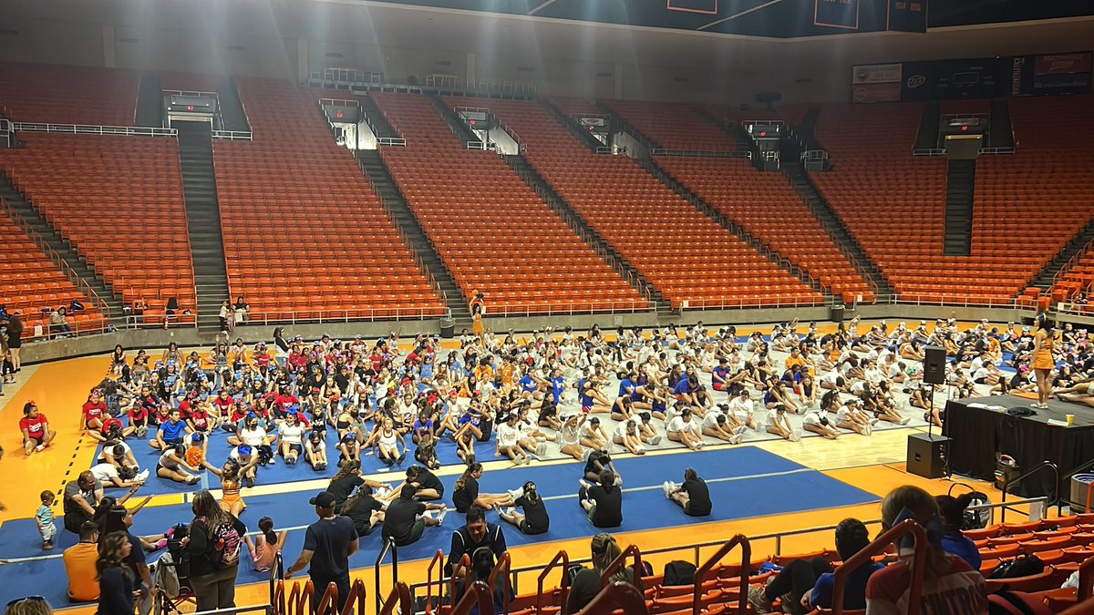GEMS is in the House! UTEP Cheer Camp 2022