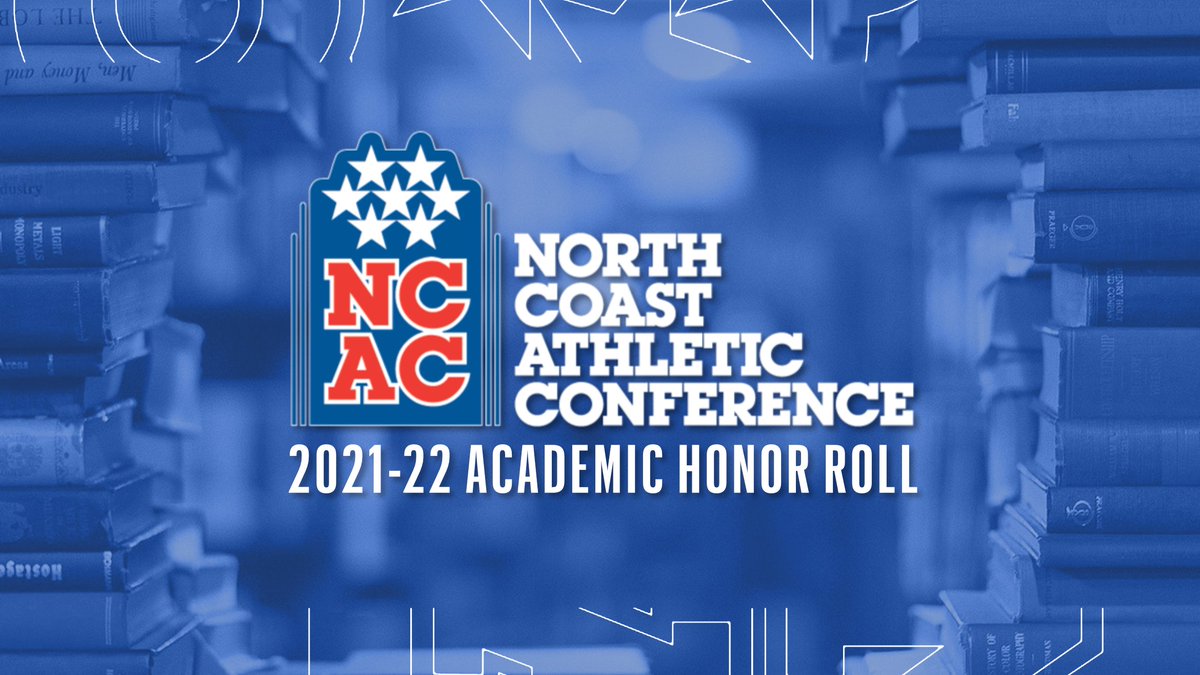 NCAC's tweet photo. A record total of 1,221 student-athletes have been named to the 2021-22 @NCAC Academic Honor Roll following the completion of the academic year! #NCACPride #HomeofScholarAthletes

📰 https://t.co/h3C8o5moh9 https://t.co/Ba8joHABIg