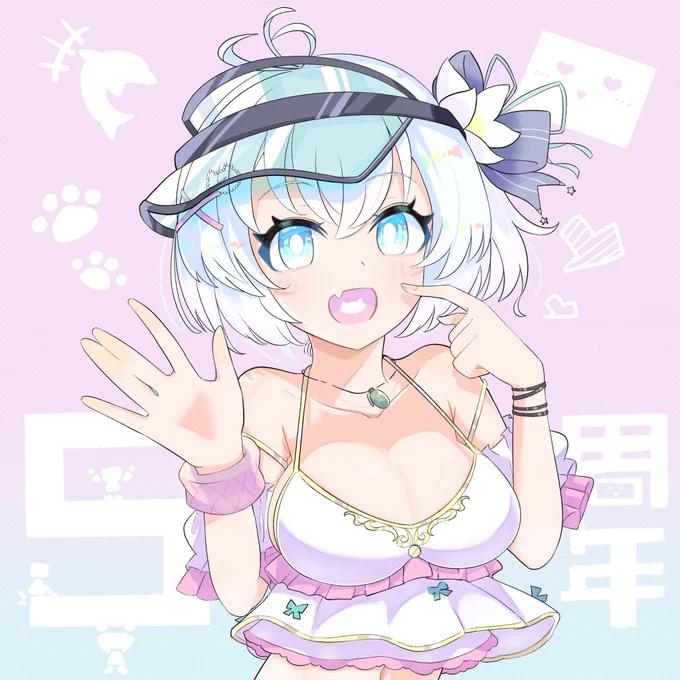 5周年おめでとうございます!6年目も素敵なあなたを応援してゆきます📣
#SiroArt
#清楚の日 