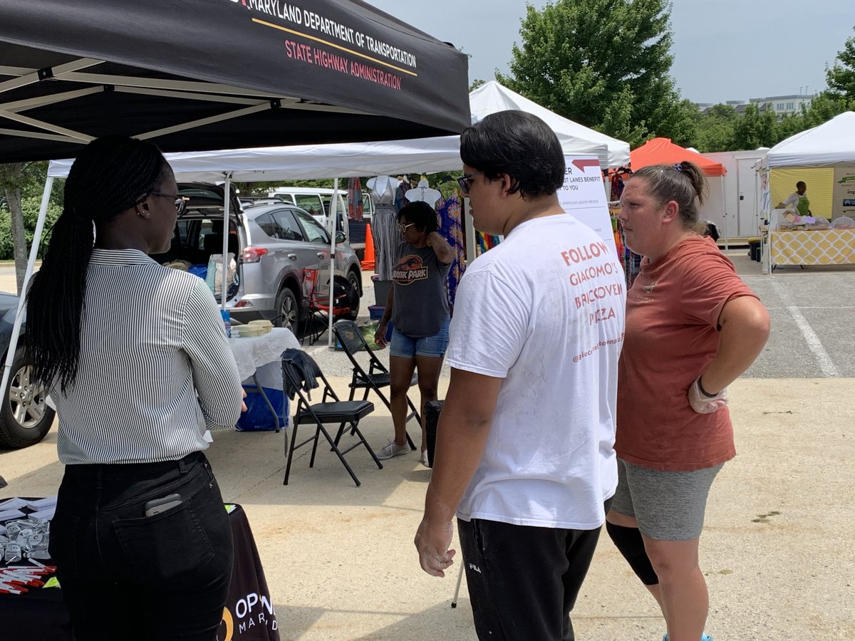 oplanesmd's tweet photo. Our team had a great time talking to folks about #OpLanesMaryland at the Shady Grove Farmers' Market in Rockville last week. Thanks to all who stopped by! https://t.co/GalmQeDeOW