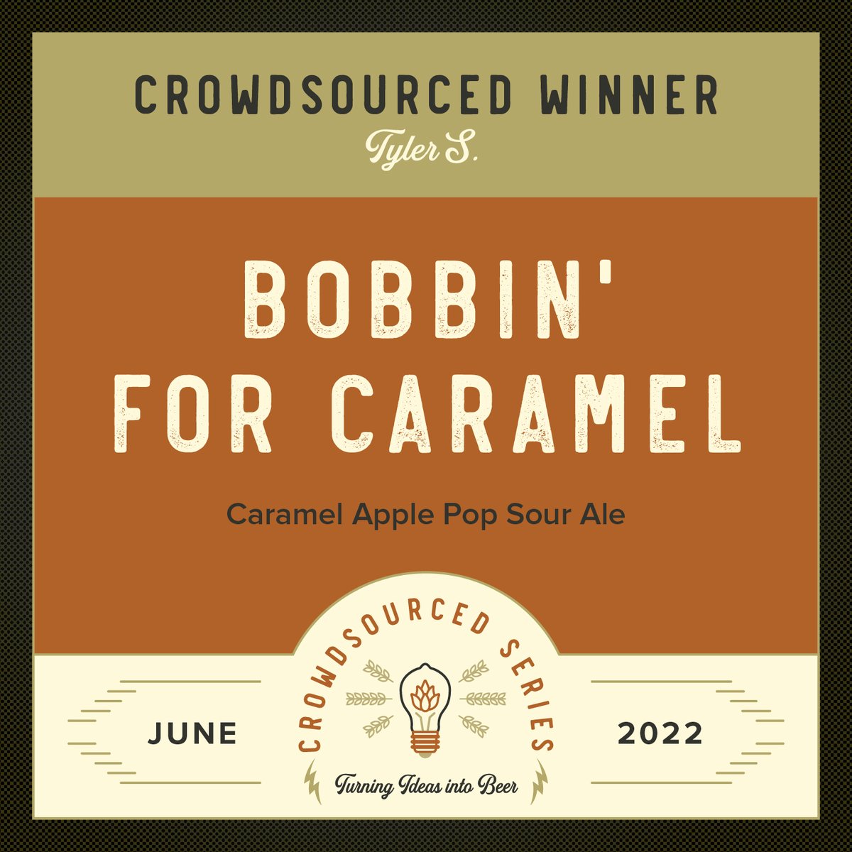 mobcraftbeer's tweet photo. The crowd has spoken...the winner of our fall-inspired June crowdsourced vote is Bobbin' for Caramel. 🍏🍺 Submitted by Tyler S, this beer is a caramel apple pop sour - just like the famous sucker!
#crowsourcedbeer #MobCraft #sourale https://t.co/n8TBtmpKBr